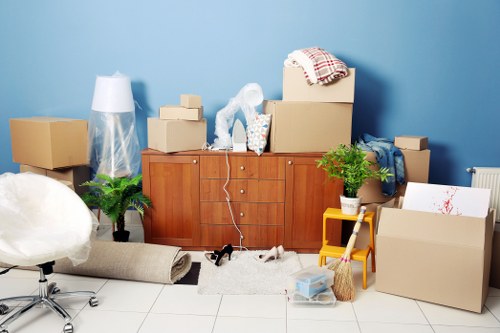 Moving team helping with a Richmond home relocation