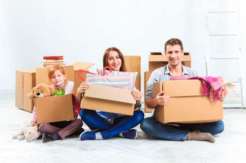 Organised moving support for a Richmond flat with access challenges