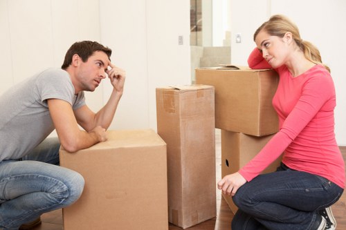 Local movers planning access and parking for a Richmond move