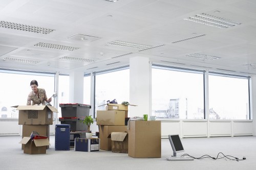 Professional movers transporting household items between Richmond properties